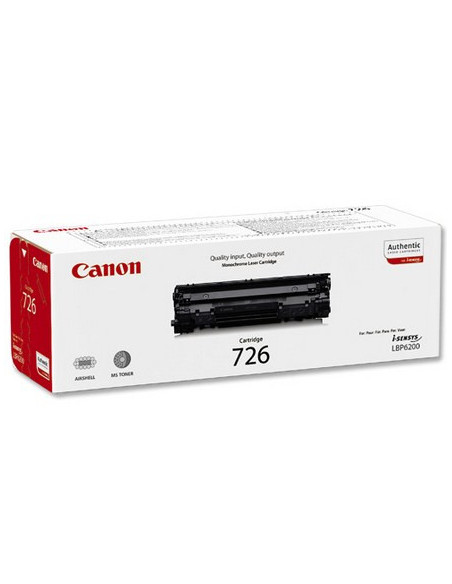 Canon CRG-726 cartucho de tóner 1 pieza(s) Original Negro