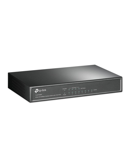 TP-Link TL-SF1008P switch No administrado Fast Ethernet (10 100) Energía sobre Ethernet (PoE) Oliva