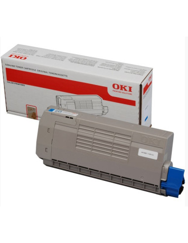 OKI Cyan Toner Cartridge cartucho de tóner Original Cian