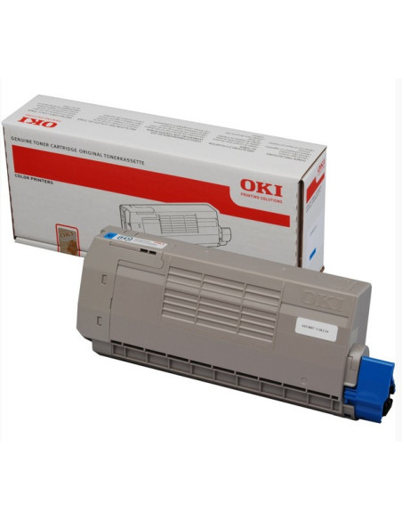 OKI Cyan Toner Cartridge cartucho de tóner Original Cian