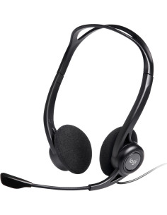 Logitech 981-000100 auricular y casco Auriculares Alámbrico Diadema Llamadas Música USB tipo A Negro