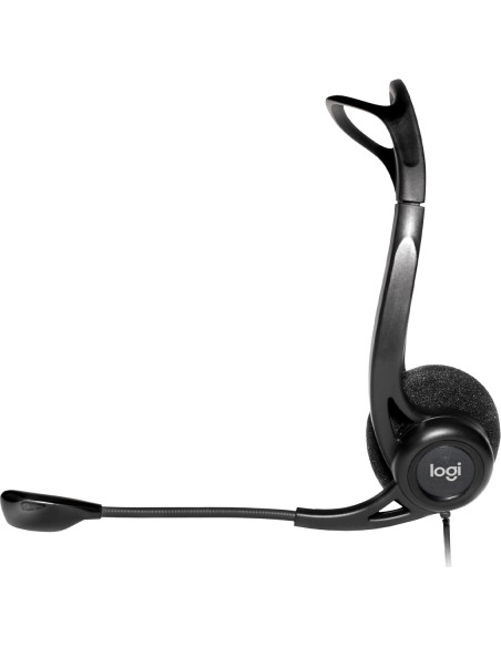 Logitech 981-000100 auricular y casco Auriculares Alámbrico Diadema Llamadas Música USB tipo A Negro