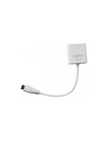 Approx appC20 VGA (D-Sub) HDMI Type C (Mini) Blanco