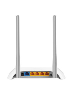 TP-Link TL-WR840N router inalámbrico Ethernet rápido Banda única (2,4 GHz) Gris, Blanco 2