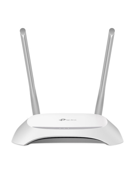 TP-Link TL-WR840N router inalámbrico Ethernet rápido Banda única (2,4 GHz) Gris, Blanco