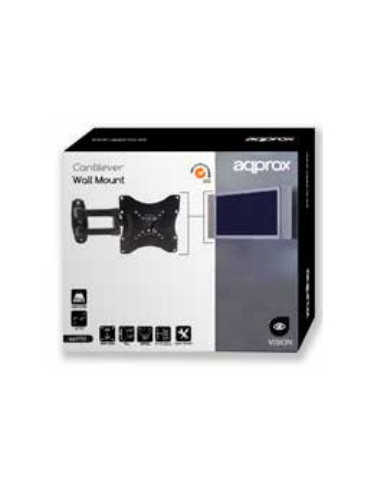 Approx APPST02 soporte para TV 94 cm (37") Negro