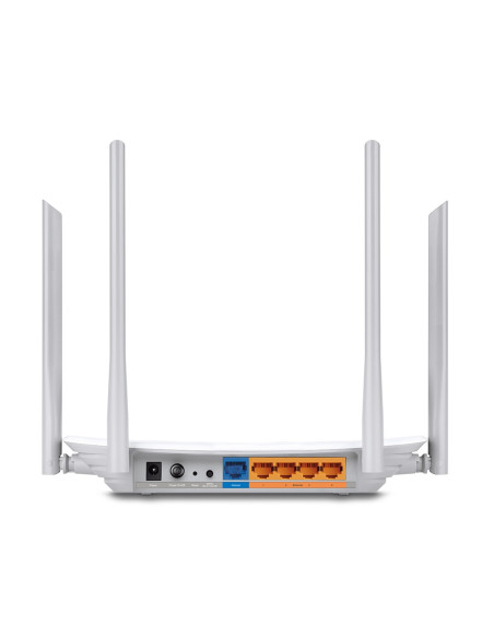 TP-Link Archer C50 router inalámbrico Ethernet rápido Doble banda (2,4 GHz   5 GHz) Negro