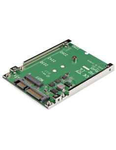 StarTech.com Adaptador de SSD SATA M.2 a SATA de 2.5" - Conversor de M.2 NGFF a SATA - de 7mm - Bracket de Marco Abierto -