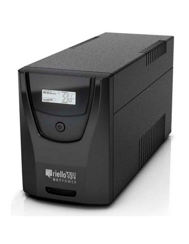 Riello NPW 1000 sistema de alimentación ininterrumpida (UPS) Línea interactiva 1 kVA 600 W 6 salidas AC