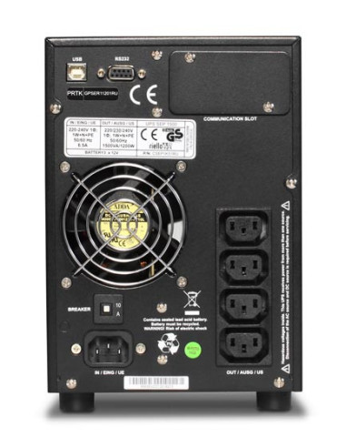 Riello SEP 1500 sistema de alimentación ininterrumpida (UPS) 1,5 kVA 1200 W 4 salidas AC