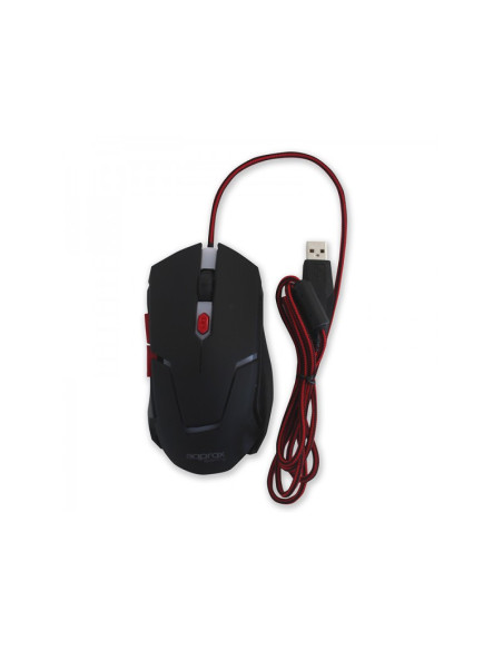 Approx appTWISTER2 ratón Juego mano derecha USB tipo A 2400 DPI