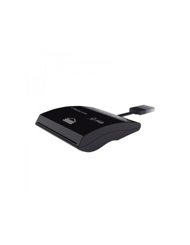 Approx appCRDNILxV2 lector de tarjeta inteligente Interior USB USB 2.0 Negro