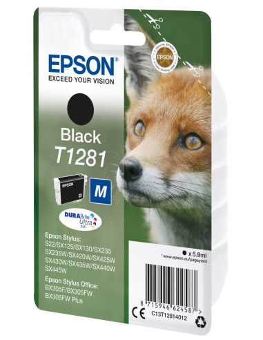 Epson Fox Cartucho T1281 negro