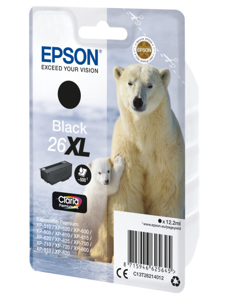 Epson Cartucho 26XL negro