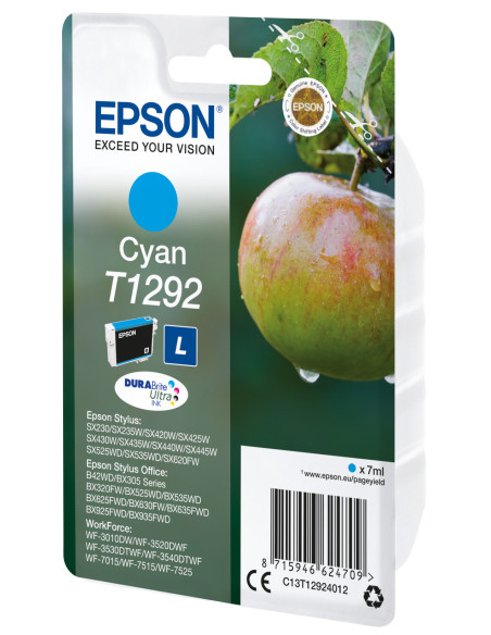 Epson Cartucho T1292 cian