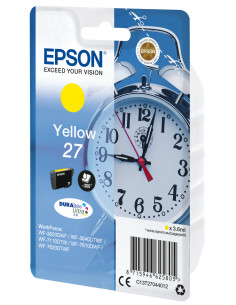 Epson Alarm clock Singlepack Yellow 27 DURABrite Ultra Ink 2