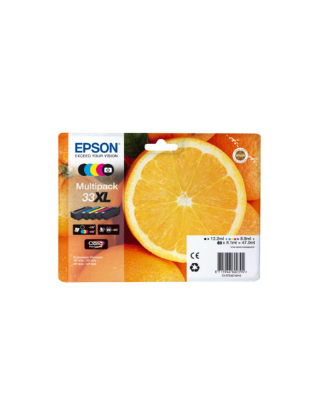 Epson Oranges C13T33574010 cartucho de tinta 1 pieza(s) Original Foto negro