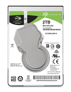 Seagate Barracuda 2.5" disco duro interno 2 TB 5400 RPM 128 MB 2.5" Serial ATA III