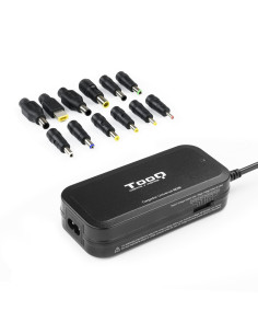 TooQ TQLC-90BS02M cargador de dispositivo móvil Videocámara digital, Cámara digital, MP3, Teléfono móvil Negro Corriente
