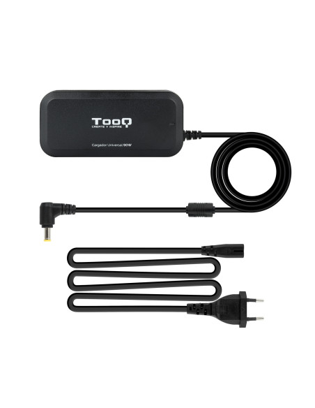 TooQ TQLC-90BS02M cargador de dispositivo móvil Videocámara digital, Cámara digital, MP3, Teléfono móvil Negro Corriente
