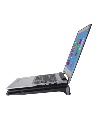 Trust 20104 almohadilla fría 43,9 cm (17.3") Negro