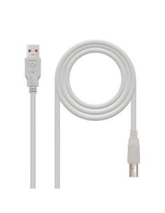 Nanocable CABLE USB 2.0 IMPRESORA, TIPO A M-B M, BEIGE, 3.0 M