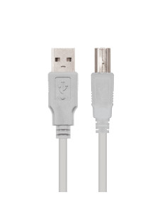 Nanocable CABLE USB 2.0 IMPRESORA, TIPO A M-B M, BEIGE, 3.0 M 2