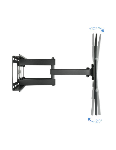 TooQ SOPORTE GIRATORIO E INCLINABLE PARA MONITOR   TV LCD, PLASMA DE 37-70, NEGRO