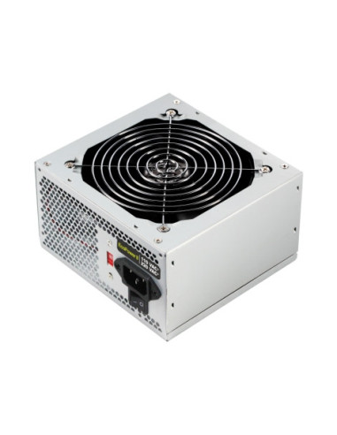 TooQ TQEP-500S-INT unidad de fuente de alimentación 500 W 24-pin ATX ATX Plata