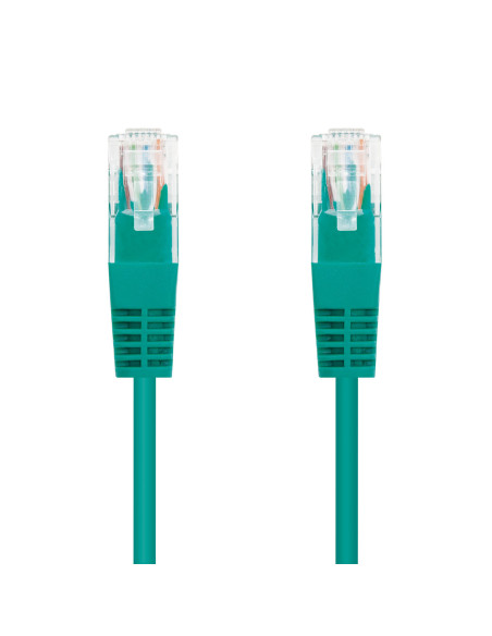 Nanocable 10.20.0401-GR cable de red Verde 1 m Cat6e U UTP (UTP)