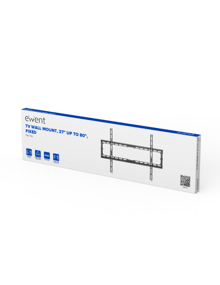 Ewent EW1503 soporte para TV 2,03 m (80") Negro