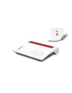 Box FRITZ! 7530 AX router inalámbrico Gigabit Ethernet Doble banda (2,4 GHz / 5 GHz) Blanco