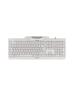 CHERRY KC 1000 SC teclado Universal USB QWERTY Español Gris