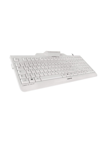 CHERRY KC 1000 SC teclado Universal USB QWERTY Español Gris