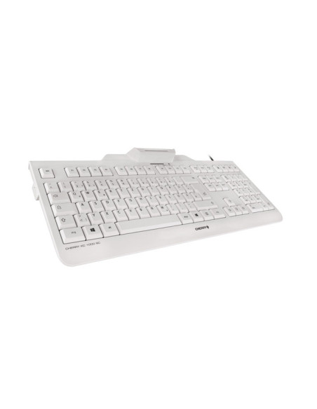 CHERRY KC 1000 SC teclado Universal USB QWERTY Español Gris