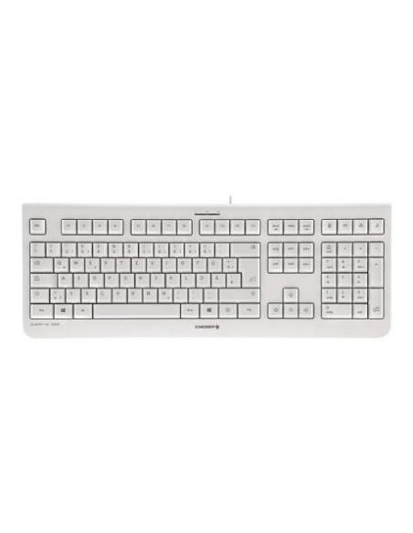 CHERRY KC 1000 teclado Universal USB Español Gris