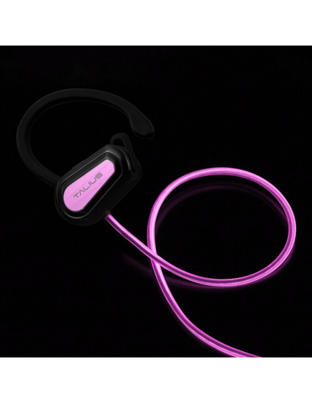 TALIUS intrauricular sport TAL-EA1004BT bluetooth Led pink