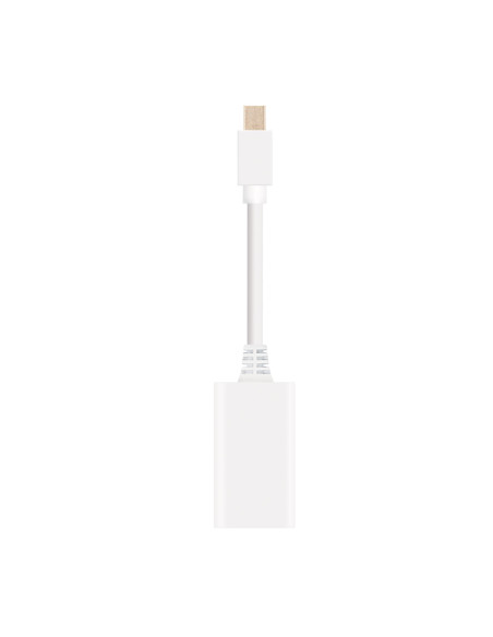 Nanocable CONVERSOR MINI DP A HDMI MINI DP M-HDMI H BLANCO 15 CM