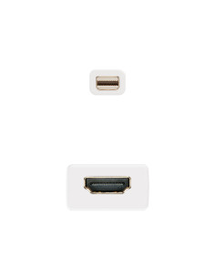 Nanocable CONVERSOR MINI DP A HDMI MINI DP M-HDMI H BLANCO 15 CM 2
