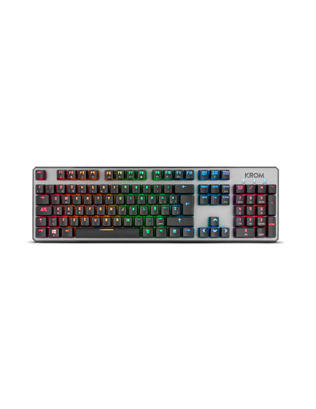 Krom Kernel teclado Juego USB Negro