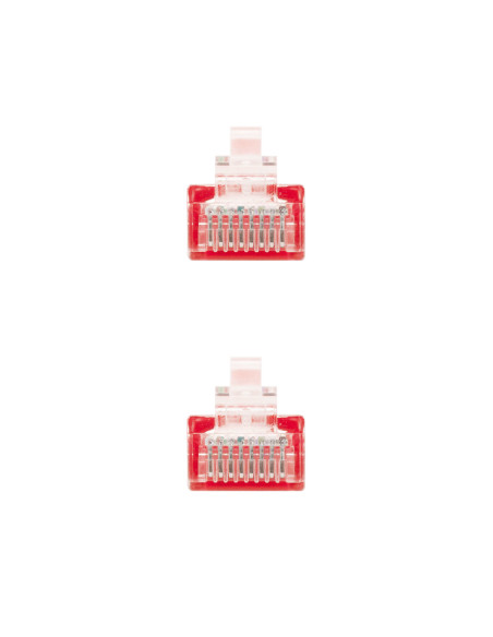 Nanocable 10.20.0401-R cable de red Rojo 1 m Cat6e U UTP (UTP)