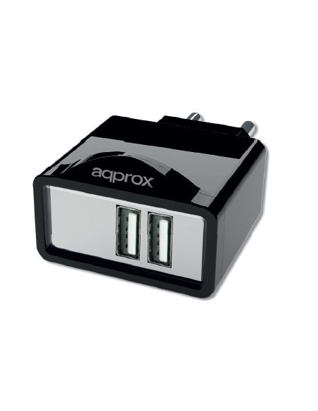 Approx appUATS Smartphone, Tableta Negro Corriente alterna Interior