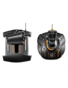 Thrustmaster T-16000M FCS Hotas Negro, Naranja USB Palanca de mando Analógico Digital PC 2