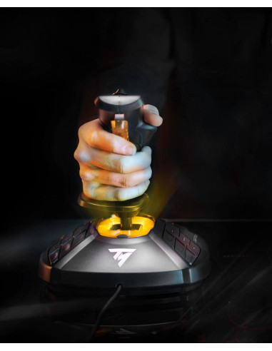 Thrustmaster T-16000M FCS Flight Pack Negro USB Palanca de mando Analógico Digital MAC, PC