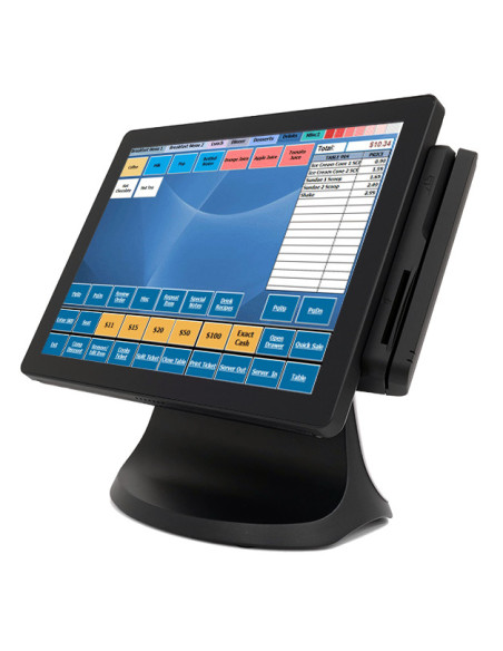 Posiberica TPV Tactil 15" J1900 4GB 64GBSSD Capcit