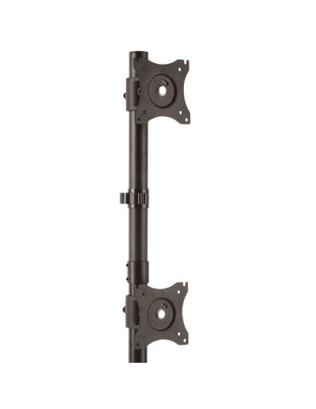 StarTech.com Soporte Vertical de Acero de Servicio Pesado para dos Monitores - Base Ajustable VESA para Pantallas de hasta 27