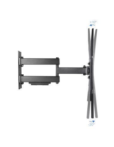 TooQ SOPORTE GIRATORIO E INCLINABLE PARA MONITOR   TV LCD, PLASMA DE 37-70, NEGRO
