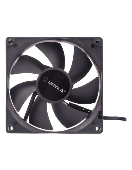 UNYKAch 90 mm Carcasa del ordenador Ventilador 9 cm Negro