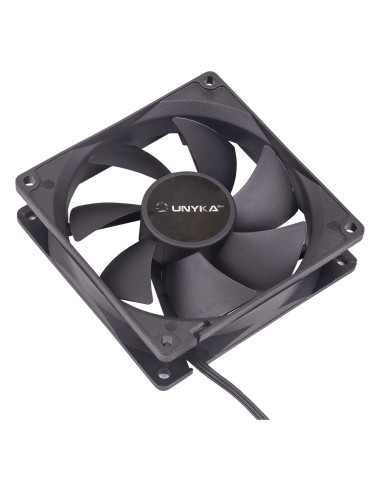 UNYKAch 90 mm Carcasa del ordenador Ventilador 9 cm Negro