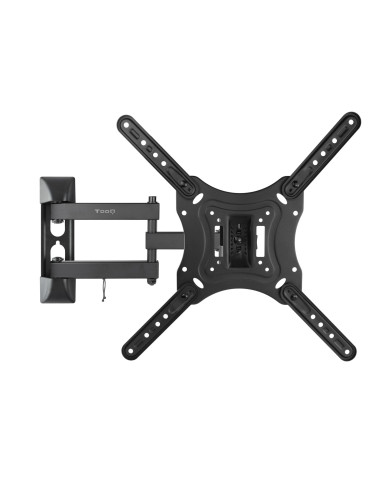 TooQ Soporte Giratorio e Inclinable para Monitor   TV LCD, Plasma de 23”- 55”, con Tres Pivotes, Negro